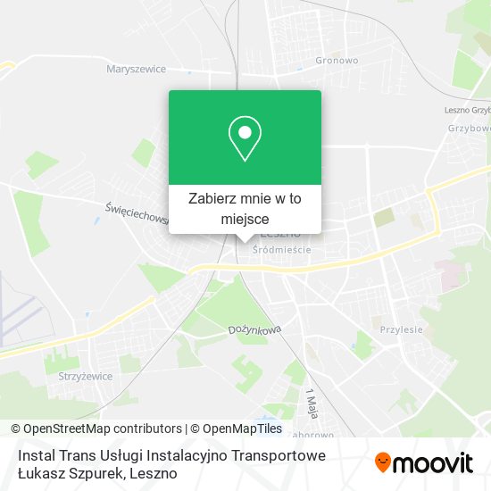 Mapa Instal Trans Usługi Instalacyjno Transportowe Łukasz Szpurek