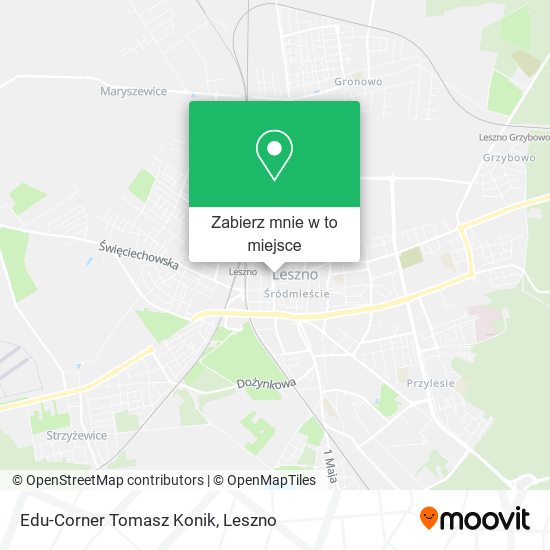 Mapa Edu-Corner Tomasz Konik