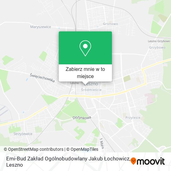 Mapa Emi-Bud Zakład Ogólnobudowlany Jakub Łochowicz