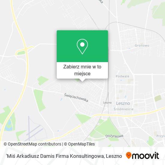 Mapa 'Miś Arkadiusz Damis Firma Konsultingowa