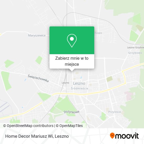 Mapa Home Decor Mariusz Wi