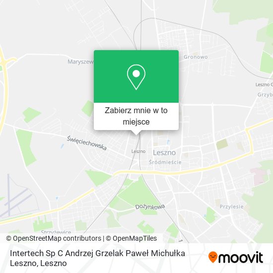 Mapa Intertech Sp C Andrzej Grzelak Paweł Michułka Leszno