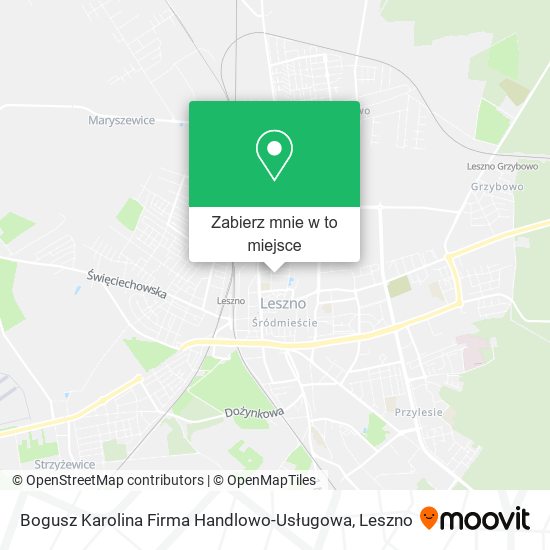 Mapa Bogusz Karolina Firma Handlowo-Usługowa
