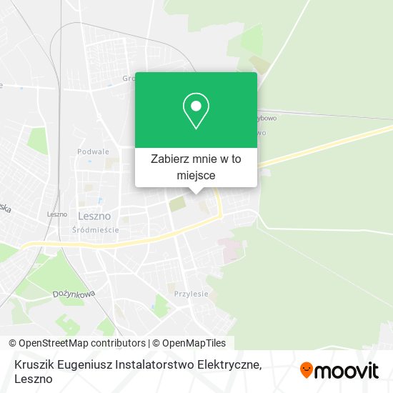 Mapa Kruszik Eugeniusz Instalatorstwo Elektryczne