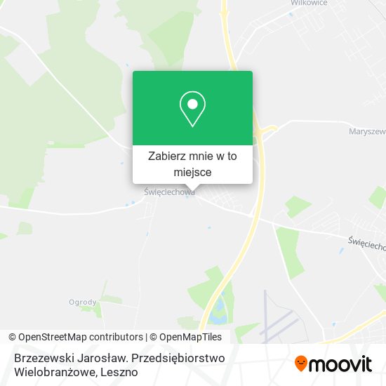 Mapa Brzezewski Jarosław. Przedsiębiorstwo Wielobranżowe