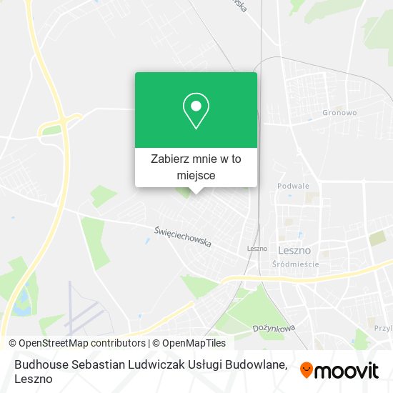 Mapa Budhouse Sebastian Ludwiczak Usługi Budowlane