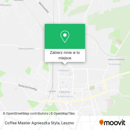 Mapa Coffee Master Agnieszka Styla