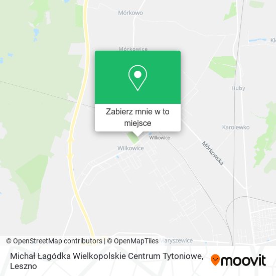 Mapa Michał Łagódka Wielkopolskie Centrum Tytoniowe