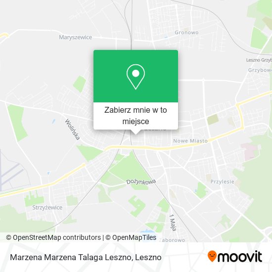 Mapa Marzena Marzena Talaga Leszno
