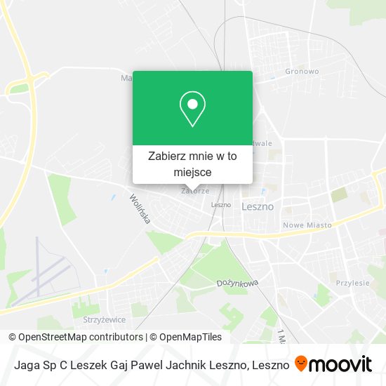 Mapa Jaga Sp C Leszek Gaj Pawel Jachnik Leszno