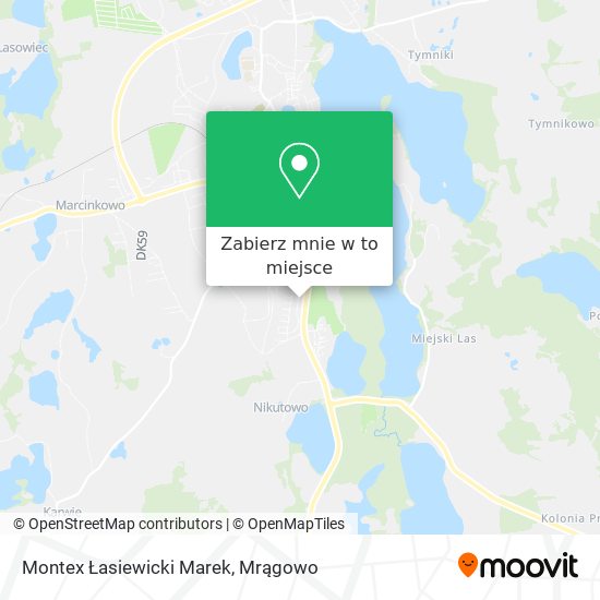 Mapa Montex Łasiewicki Marek