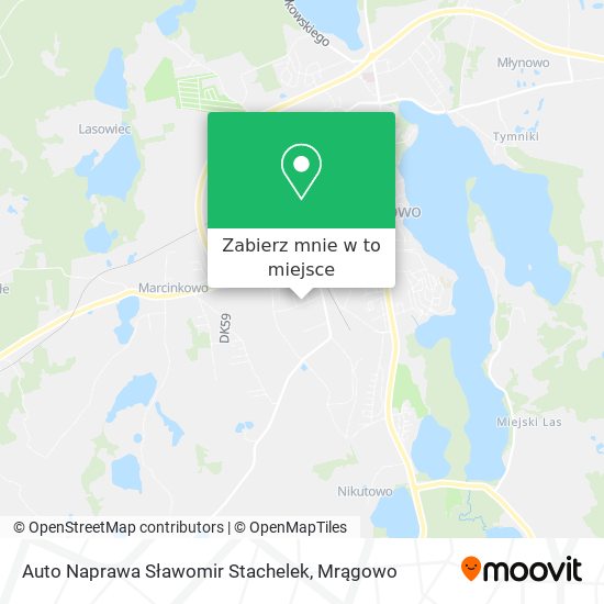 Mapa Auto Naprawa Sławomir Stachelek