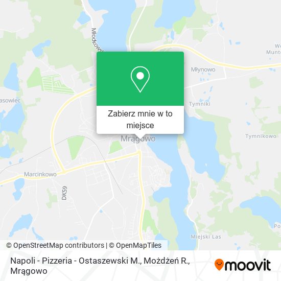 Mapa Napoli - Pizzeria - Ostaszewski M., Możdżeń R.