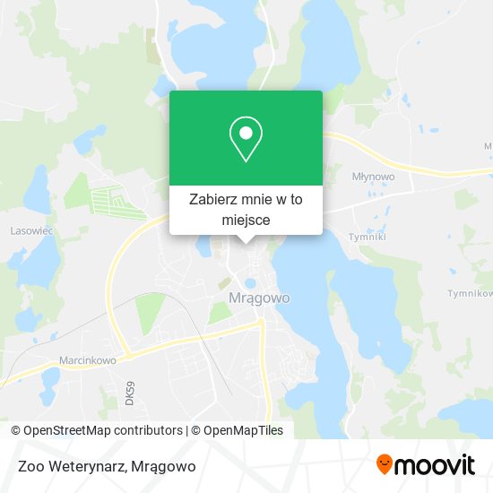 Mapa Zoo Weterynarz