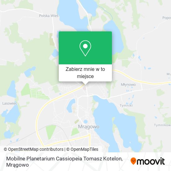 Mapa Mobilne Planetarium Cassiopeia Tomasz Kotelon