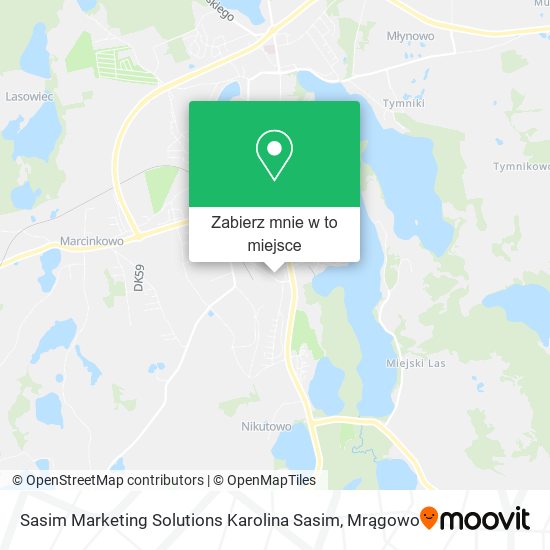 Mapa Sasim Marketing Solutions Karolina Sasim