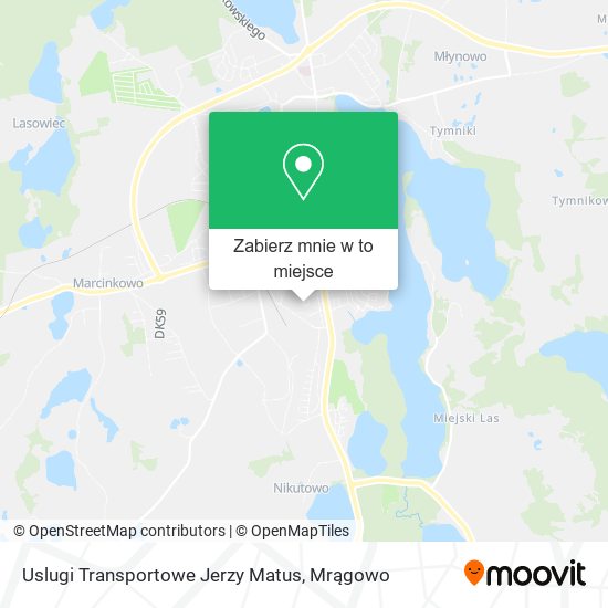 Mapa Uslugi Transportowe Jerzy Matus