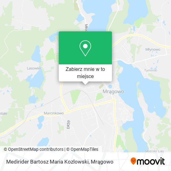 Mapa Medirider Bartosz Maria Kozlowski