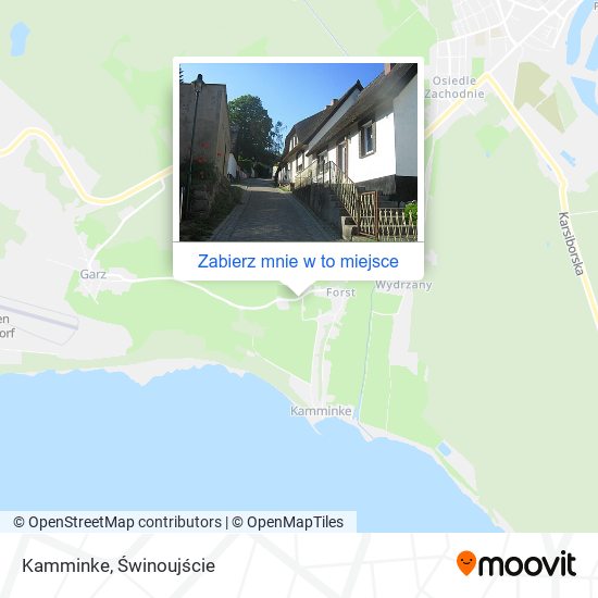 Mapa Kamminke