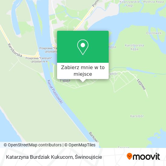 Mapa Katarzyna Burdziak Kukucorn