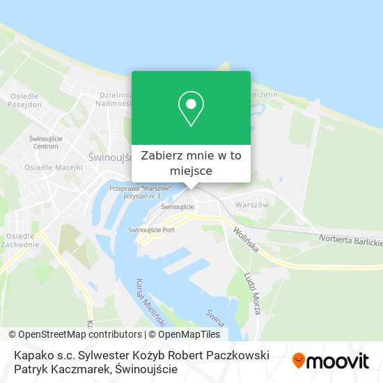 Mapa Kapako s.c. Sylwester Kożyb Robert Paczkowski Patryk Kaczmarek