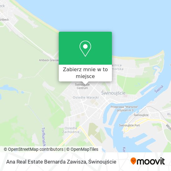 Mapa Ana Real Estate Bernarda Zawisza