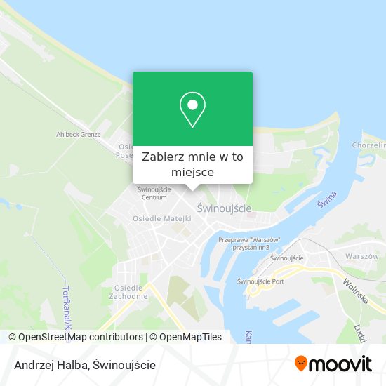 Mapa Andrzej Halba