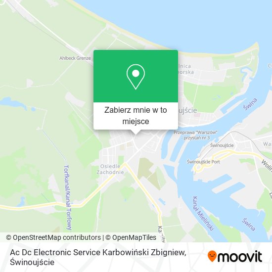 Mapa Ac Dc Electronic Service Karbowiński Zbigniew