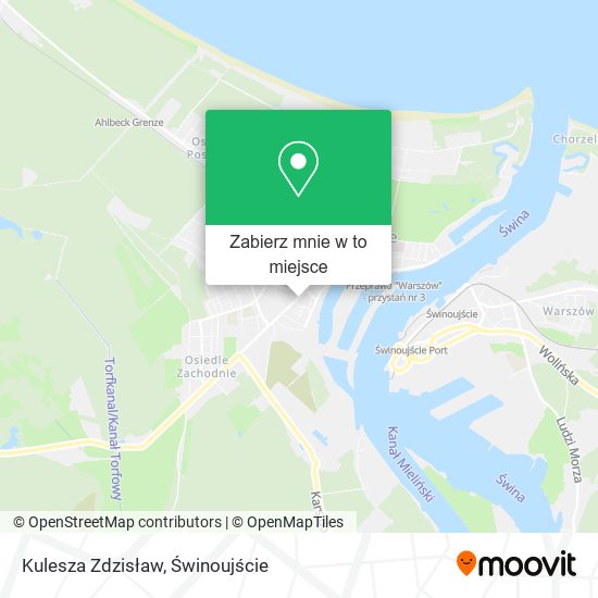 Mapa Kulesza Zdzisław