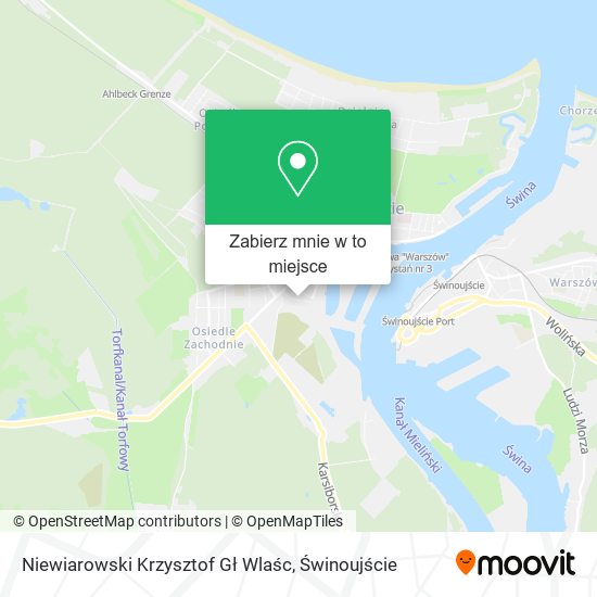 Mapa Niewiarowski Krzysztof Gł Wlaśc