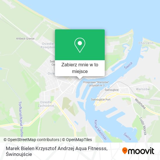 Mapa Marek Bielen Krzysztof Andrzej Aqua Fitnesss