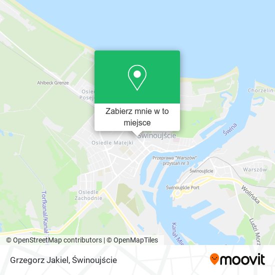 Mapa Grzegorz Jakiel