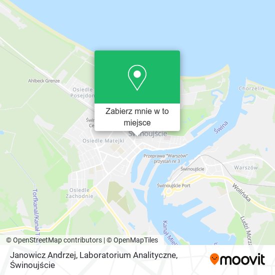 Mapa Janowicz Andrzej, Laboratorium Analityczne