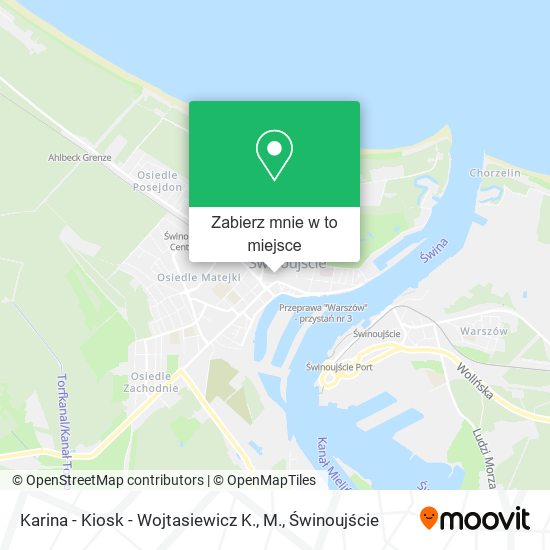 Mapa Karina - Kiosk - Wojtasiewicz K., M.
