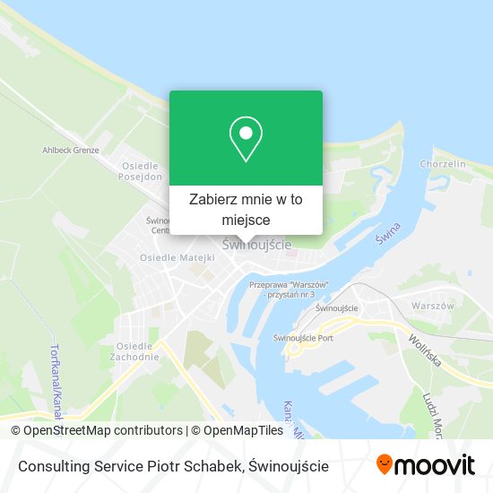 Mapa Consulting Service Piotr Schabek