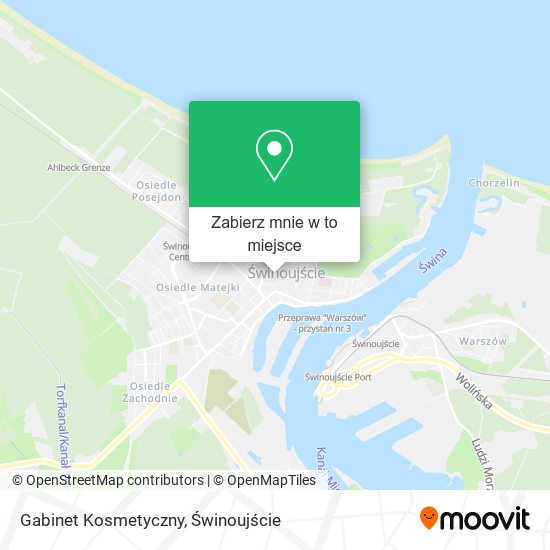 Mapa Gabinet Kosmetyczny