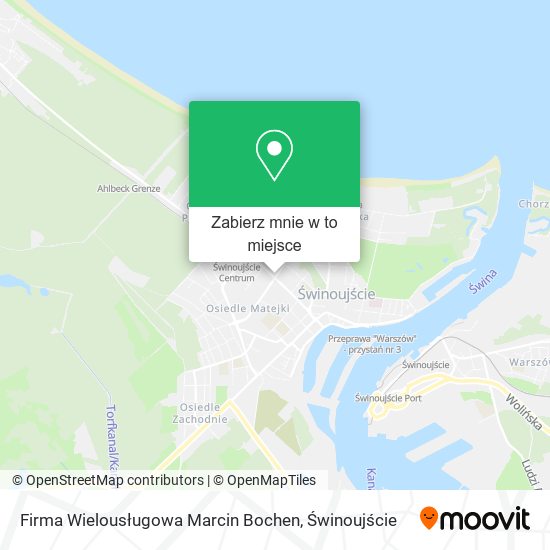 Mapa Firma Wielousługowa Marcin Bochen