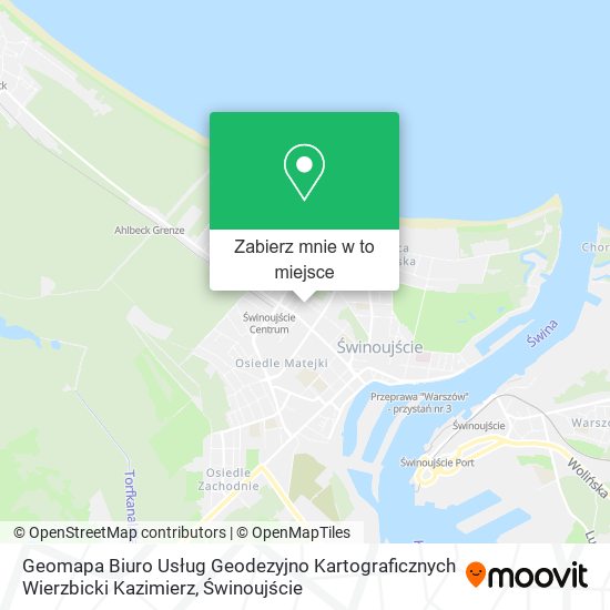 Mapa Geomapa Biuro Usług Geodezyjno Kartograficznych Wierzbicki Kazimierz