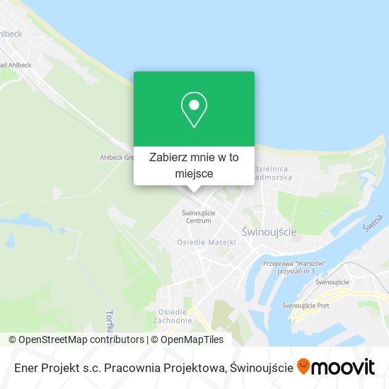 Mapa Ener Projekt s.c. Pracownia Projektowa