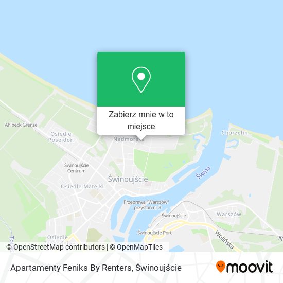 Mapa Apartamenty Feniks By Renters