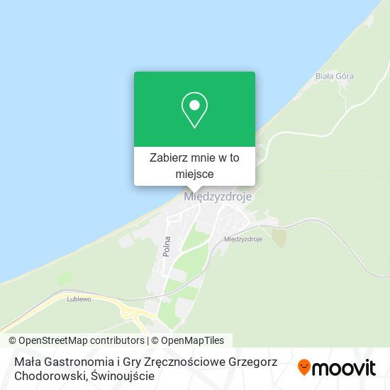 Mapa Mała Gastronomia i Gry Zręcznościowe Grzegorz Chodorowski