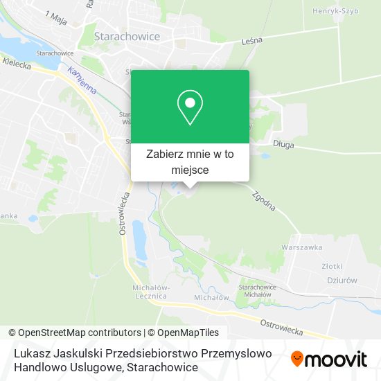 Mapa Lukasz Jaskulski Przedsiebiorstwo Przemyslowo Handlowo Uslugowe