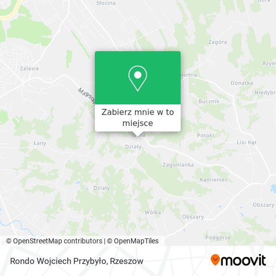 Mapa Rondo Wojciech Przybyło