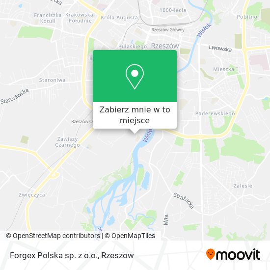 Mapa Forgex Polska sp. z o.o.
