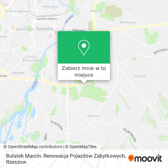 Mapa Bułatek Marcin. Renowacja Pojazdów Zabytkowych