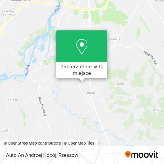 Mapa Auto An Andrzej Kocój
