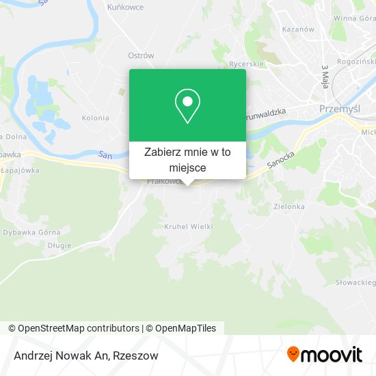 Mapa Andrzej Nowak An