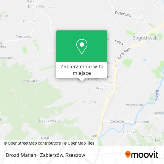 Mapa Drozd Marian - Zabierzów