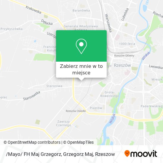 Mapa /Mayo/ FH Maj Grzegorz, Grzegorz Maj