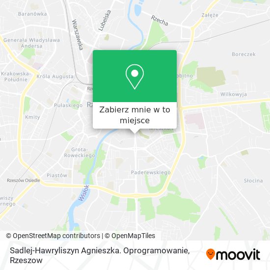 Mapa Sadlej-Hawryliszyn Agnieszka. Oprogramowanie